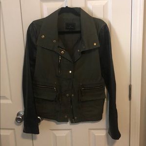 Olive green jacket